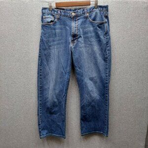 Lucky Brand Mens Jeans W34 L32 Ringspun Cotton Denim